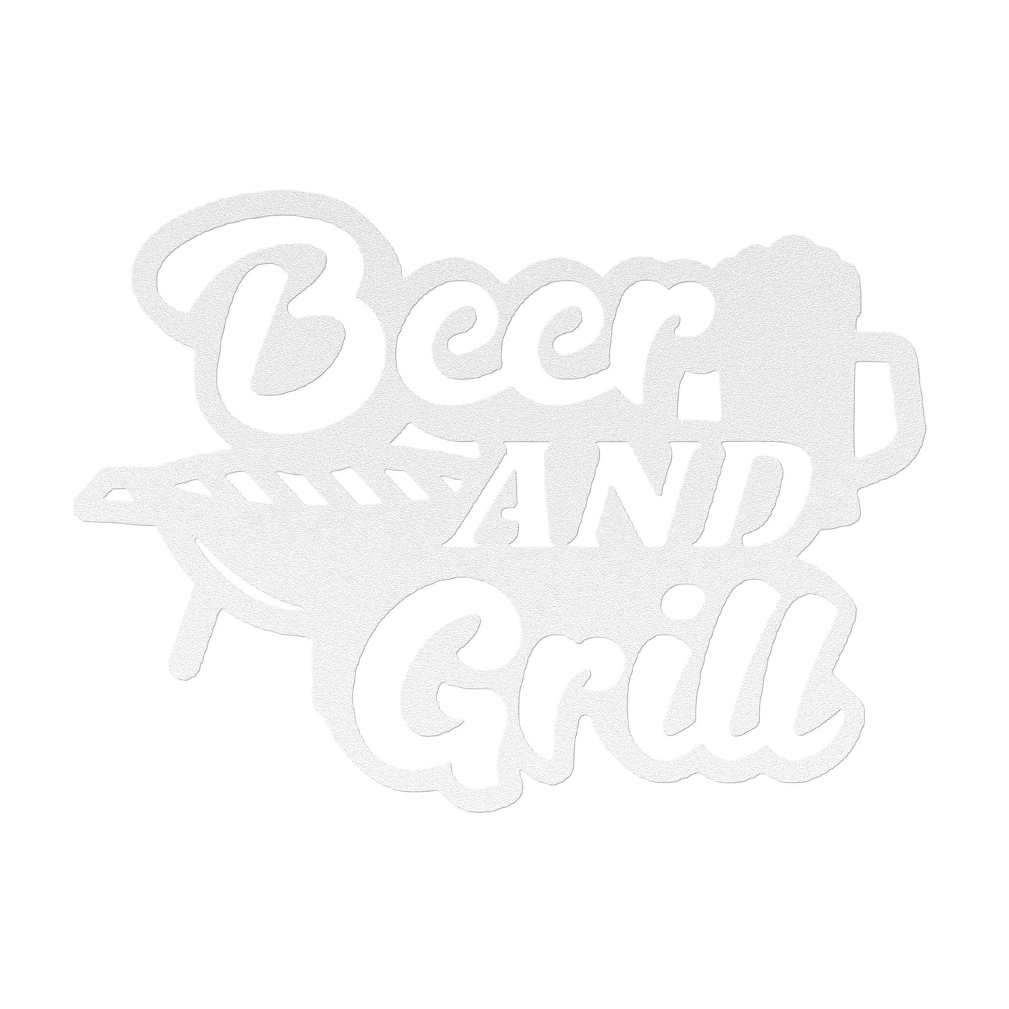 Beer and Grill Metal Art