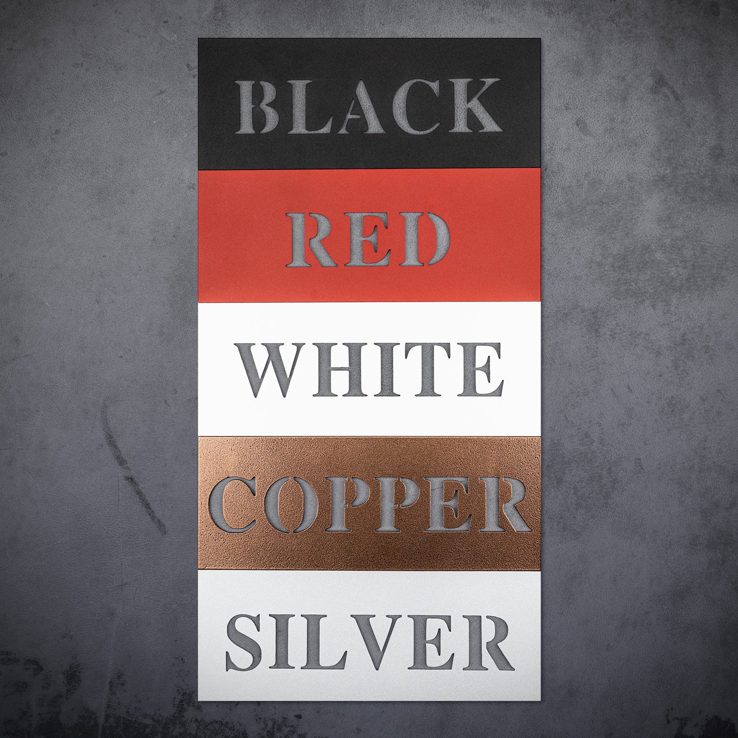 Custom Letter Wine Alphabet Metal Art Wall Decor