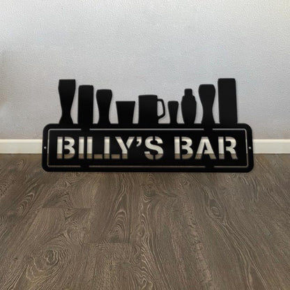 Custom Beer Lovers Metal Wall Art